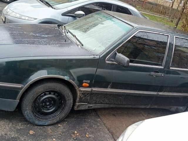 Зеленый Сааб 9000, объемом двигателя 2.3 л и пробегом 300 тыс. км за 950 $, фото 2 на Automoto.ua