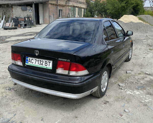 Черный Саманд Ikco, объемом двигателя 1.76 л и пробегом 196 тыс. км за 2100 $, фото 3 на Automoto.ua