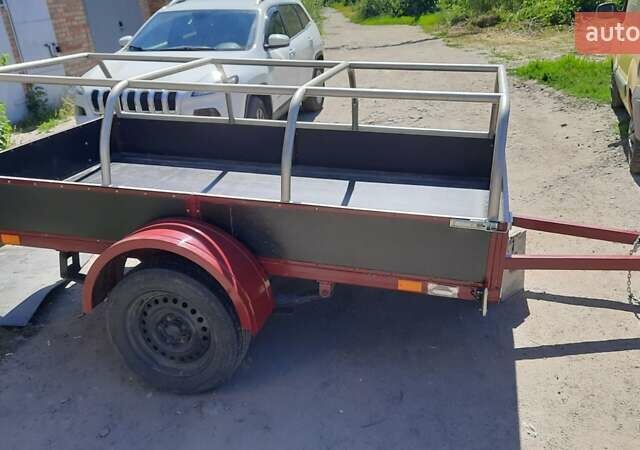 Красный Самодельный Саморобний причіп, объемом двигателя 0 л и пробегом 1 тыс. км за 1300 $, фото 4 на Automoto.ua