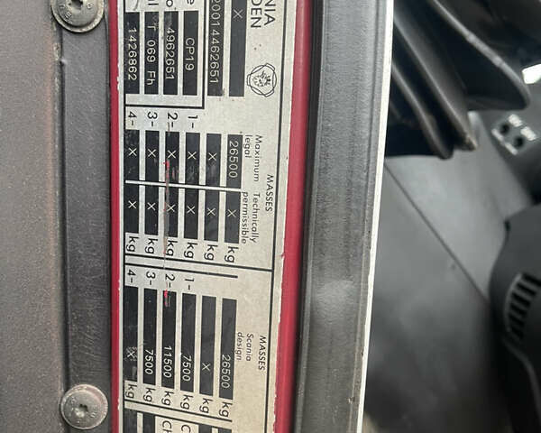 Красный Сканиа 114, объемом двигателя 10.6 л и пробегом 600 тыс. км за 35000 $, фото 28 на Automoto.ua