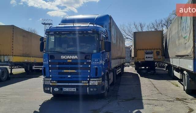 Синий Сканиа 114, объемом двигателя 10.6 л и пробегом 700 тыс. км за 6000 $, фото 7 на Automoto.ua