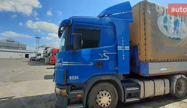 Синій Сканіа 114, об'ємом двигуна 10.6 л та пробігом 480 тис. км за 4700 $, фото 5 на Automoto.ua