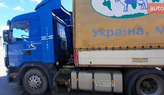 Синий Сканиа 114, объемом двигателя 10.6 л и пробегом 700 тыс. км за 6000 $, фото 4 на Automoto.ua