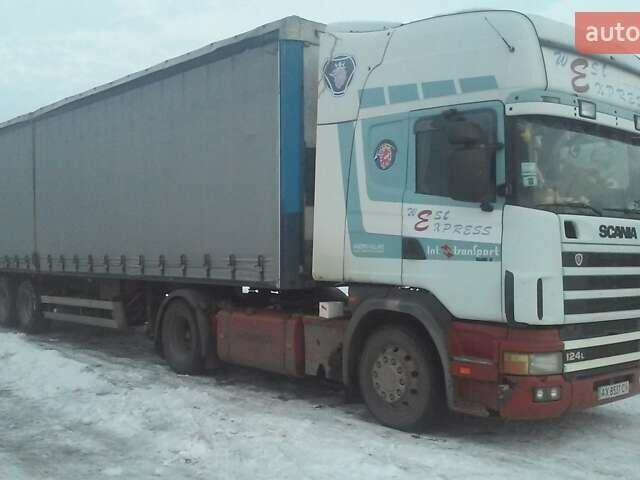 Белый Сканиа 124, объемом двигателя 11.7 л и пробегом 1 тыс. км за 8000 $, фото 1 на Automoto.ua