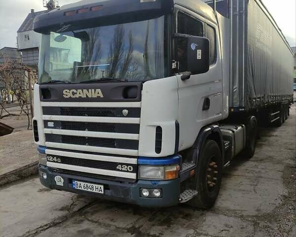 Белый Сканиа 124, объемом двигателя 12 л и пробегом 2 тыс. км за 9000 $, фото 1 на Automoto.ua