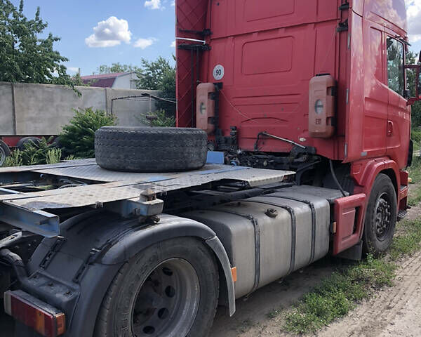 Красный Сканиа 124, объемом двигателя 12 л и пробегом 100 тыс. км за 7500 $, фото 2 на Automoto.ua