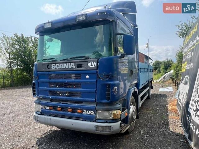 Синій Сканіа 124, об'ємом двигуна 11.75 л та пробігом 340 тис. км за 9490 $, фото 3 на Automoto.ua