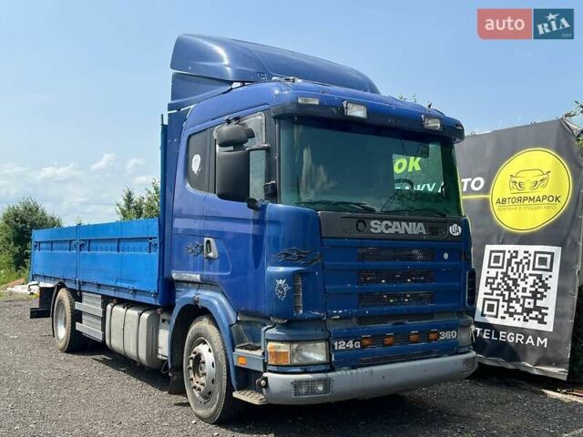 Синій Сканіа 124, об'ємом двигуна 11.75 л та пробігом 340 тис. км за 9490 $, фото 2 на Automoto.ua