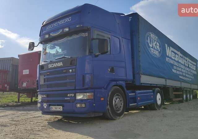 Синий Сканиа 124, объемом двигателя 11.71 л и пробегом 2 тыс. км за 7500 $, фото 4 на Automoto.ua