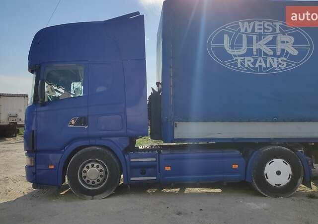 Синий Сканиа 124, объемом двигателя 11.71 л и пробегом 2 тыс. км за 7500 $, фото 5 на Automoto.ua