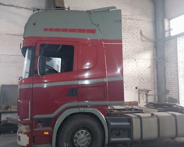 Красный Сканиа 164Л, объемом двигателя 15.6 л и пробегом 999 тыс. км за 9900 $, фото 1 на Automoto.ua