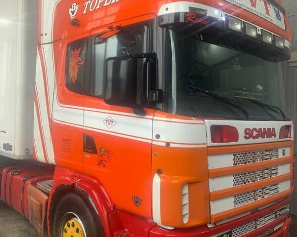 Оранжевый Сканиа 164Л, объемом двигателя 16 л и пробегом 2 тыс. км за 8500 $, фото 2 на Automoto.ua