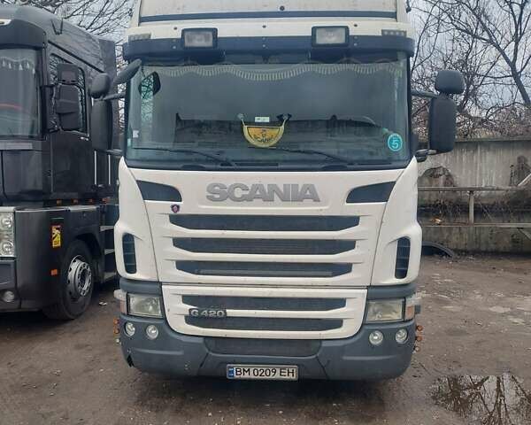 Белый Сканиа G, объемом двигателя 11.71 л и пробегом 1000 тыс. км за 18900 $, фото 1 на Automoto.ua