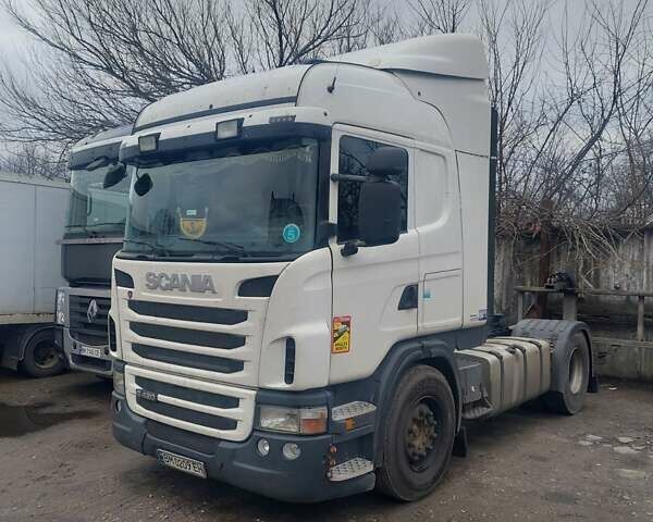Белый Сканиа G, объемом двигателя 11.71 л и пробегом 1000 тыс. км за 18900 $, фото 2 на Automoto.ua