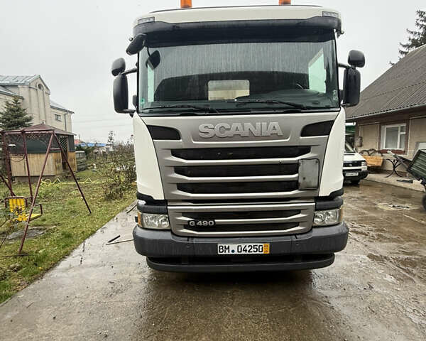 Белый Сканиа G, объемом двигателя 12.7 л и пробегом 600 тыс. км за 45500 $, фото 82 на Automoto.ua