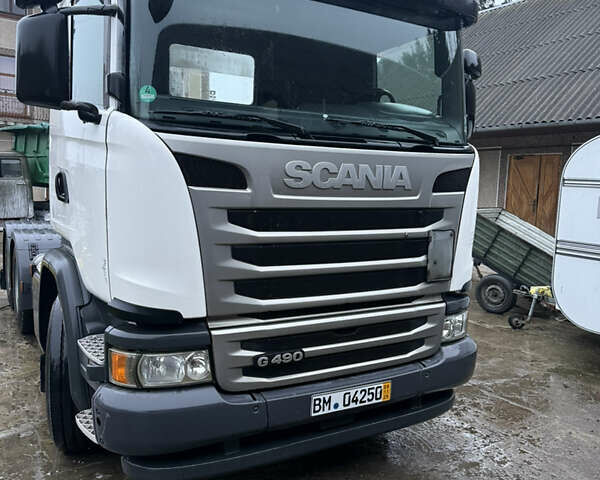 Белый Сканиа G, объемом двигателя 12.7 л и пробегом 600 тыс. км за 45500 $, фото 45 на Automoto.ua