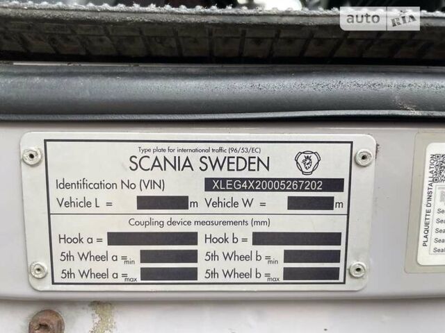Сірий Сканіа G, об'ємом двигуна 11.7 л та пробігом 1 тис. км за 21200 $, фото 18 на Automoto.ua