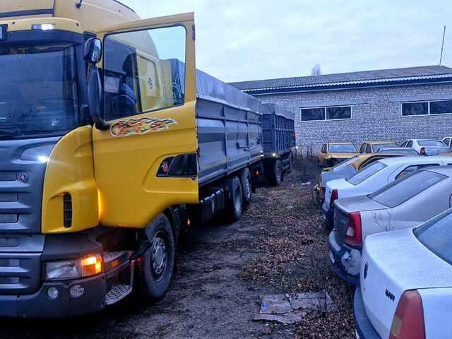 Желтый Сканиа П, объемом двигателя 11.7 л и пробегом 1200 тыс. км за 18000 $, фото 6 на Automoto.ua