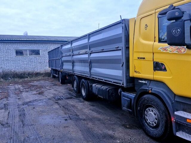 Желтый Сканиа П, объемом двигателя 11.7 л и пробегом 1200 тыс. км за 18000 $, фото 3 на Automoto.ua