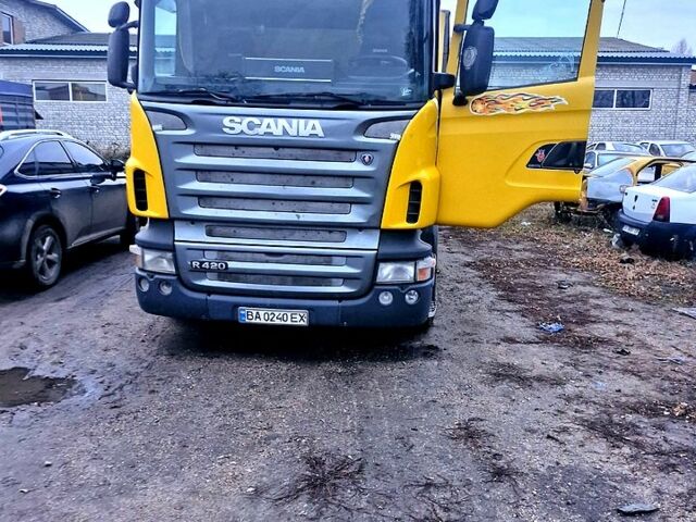 Желтый Сканиа П, объемом двигателя 11.7 л и пробегом 1200 тыс. км за 18000 $, фото 1 на Automoto.ua