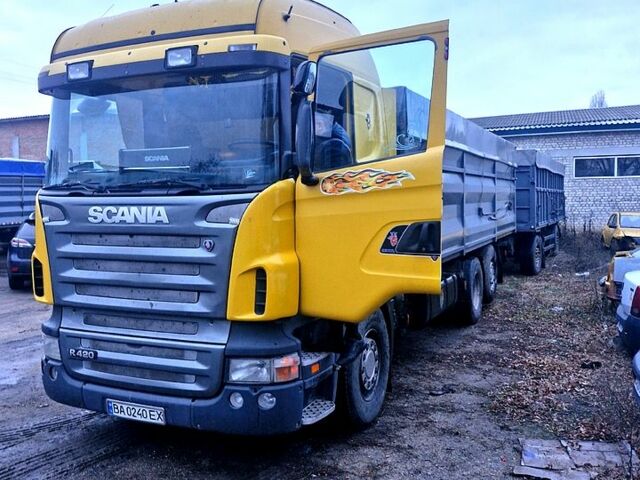 Желтый Сканиа П, объемом двигателя 11.7 л и пробегом 1200 тыс. км за 18000 $, фото 5 на Automoto.ua