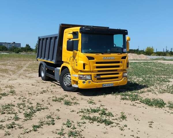 Желтый Сканиа П, объемом двигателя 9 л и пробегом 908 тыс. км за 32400 $, фото 3 на Automoto.ua