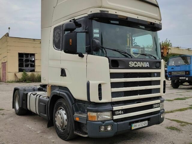 Белый Сканиа Р 114, объемом двигателя 10.6 л и пробегом 800 тыс. км за 6500 $, фото 4 на Automoto.ua