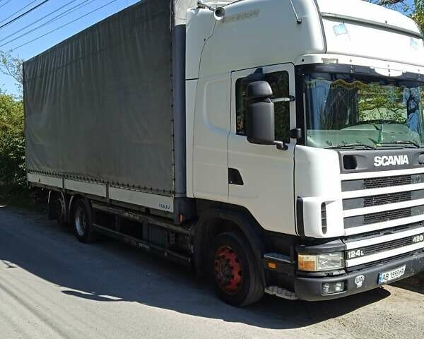Белый Сканиа Р 124, объемом двигателя 11.7 л и пробегом 335 тыс. км за 14999 $, фото 1 на Automoto.ua
