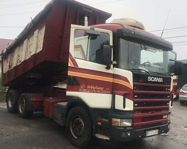 Червоний Сканіа R 124, об'ємом двигуна 11.7 л та пробігом 200 тис. км за 19300 $, фото 1 на Automoto.ua