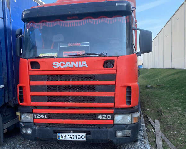 Красный Сканиа Р 124, объемом двигателя 0 л и пробегом 240 тыс. км за 5500 $, фото 2 на Automoto.ua