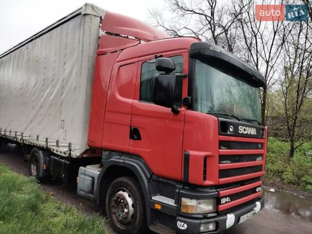 Червоний Сканіа R 124, об'ємом двигуна 11 л та пробігом 1000 тис. км за 6500 $, фото 1 на Automoto.ua