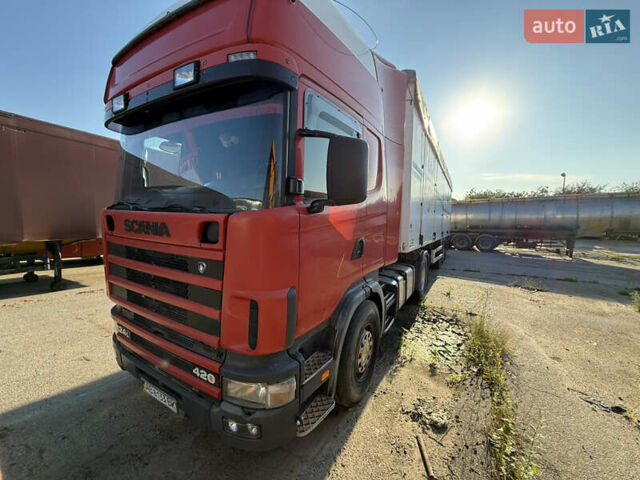 Сканиа Р 124 2004 в Виннице на Automoto.ua Красный Сканиа Р 124, объемом двигателя 11.7 л и пробегом 1 тыс. км за 25000 $, фото 1 на Automoto.ua