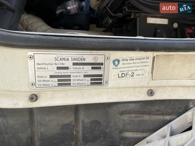 Білий Сканіа Р 380, об'ємом двигуна 10.6 л та пробігом 900 тис. км за 20000 $, фото 7 на Automoto.ua