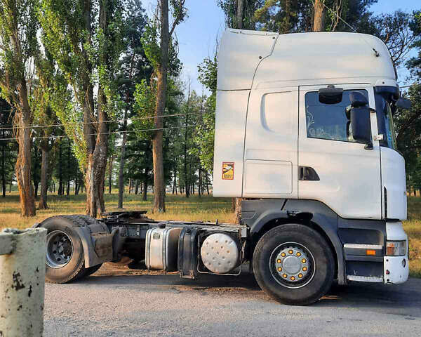 Белый Сканиа Р 380, объемом двигателя 11.71 л и пробегом 2 тыс. км за 9000 $, фото 2 на Automoto.ua