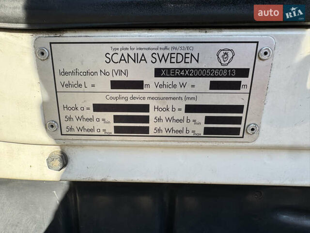 Белый Сканиа Р 380, объемом двигателя 11.71 л и пробегом 1 тыс. км за 11000 $, фото 19 на Automoto.ua