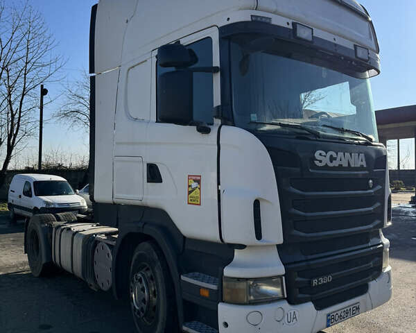 Белый Сканиа Р 380, объемом двигателя 11.71 л и пробегом 1 тыс. км за 12000 $, фото 2 на Automoto.ua