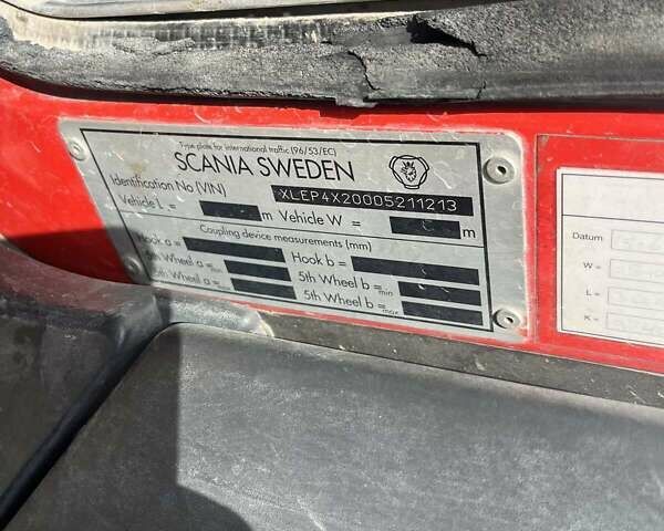 Червоний Сканіа Р 380, об'ємом двигуна 11.71 л та пробігом 1 тис. км за 16000 $, фото 3 на Automoto.ua