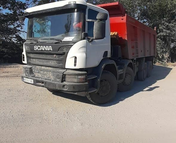 Белый Сканиа Р 400, объемом двигателя 13 л и пробегом 208 тыс. км за 80000 $, фото 3 на Automoto.ua
