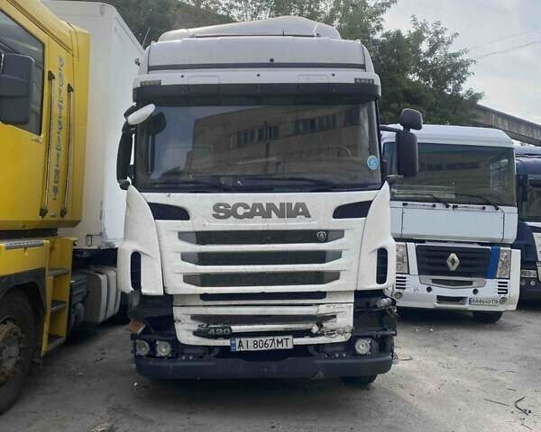 Білий Сканіа Р 420, об'ємом двигуна 11.71 л та пробігом 138 тис. км за 7500 $, фото 4 на Automoto.ua