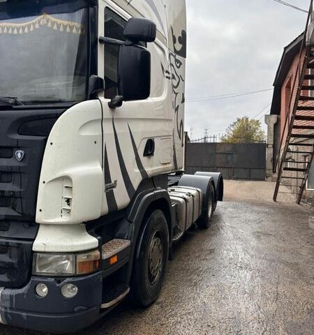 Белый Сканиа Р 420, объемом двигателя 11.71 л и пробегом 1 тыс. км за 15000 $, фото 1 на Automoto.ua