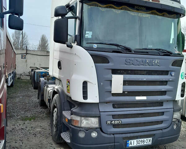 Белый Сканиа Р 420, объемом двигателя 0 л и пробегом 1 тыс. км за 12000 $, фото 2 на Automoto.ua