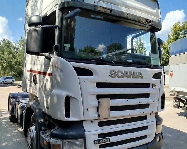 Белый Сканиа Р 420, объемом двигателя 11.8 л и пробегом 2 тыс. км за 9500 $, фото 2 на Automoto.ua