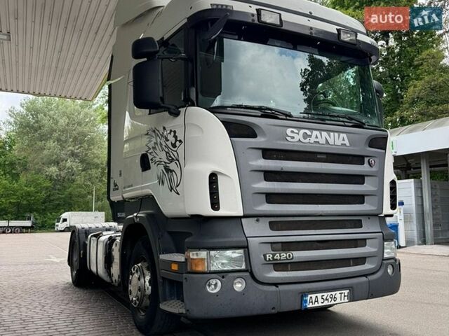 Белый Сканиа Р 420, объемом двигателя 11.71 л и пробегом 2 тыс. км за 10500 $, фото 1 на Automoto.ua