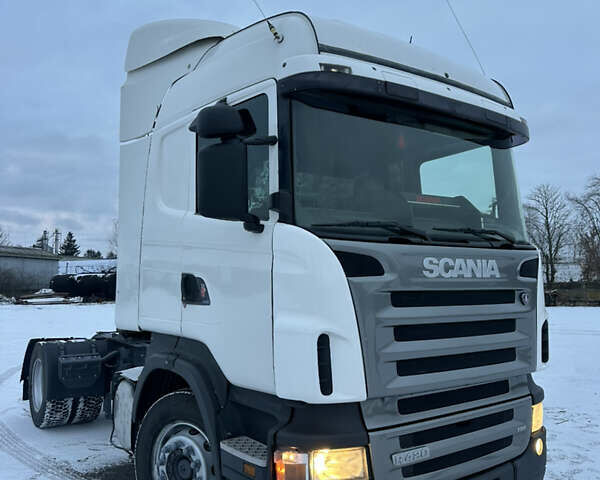 Белый Сканиа Р 420, объемом двигателя 11.7 л и пробегом 920 тыс. км за 14600 $, фото 2 на Automoto.ua