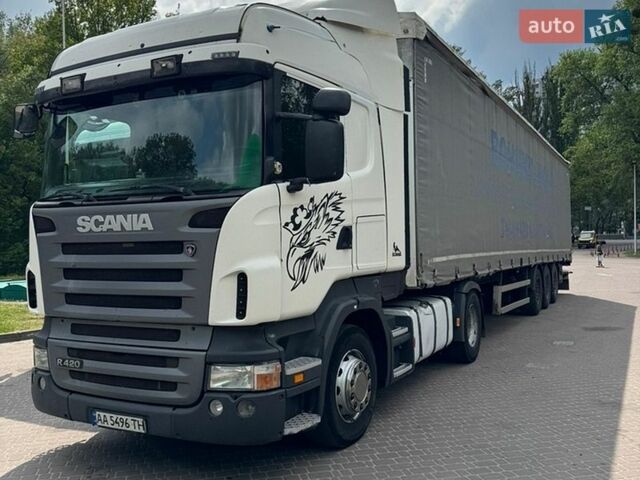 Белый Сканиа Р 420, объемом двигателя 11.71 л и пробегом 2 тыс. км за 10500 $, фото 4 на Automoto.ua
