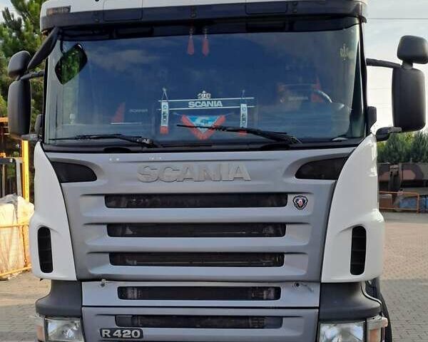 Белый Сканиа Р 420, объемом двигателя 13 л и пробегом 2 тыс. км за 12500 $, фото 3 на Automoto.ua