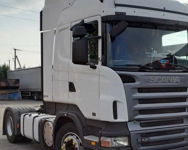 Белый Сканиа Р 420, объемом двигателя 13 л и пробегом 2 тыс. км за 12500 $, фото 6 на Automoto.ua