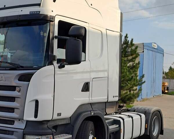 Белый Сканиа Р 420, объемом двигателя 13 л и пробегом 2 тыс. км за 12500 $, фото 4 на Automoto.ua