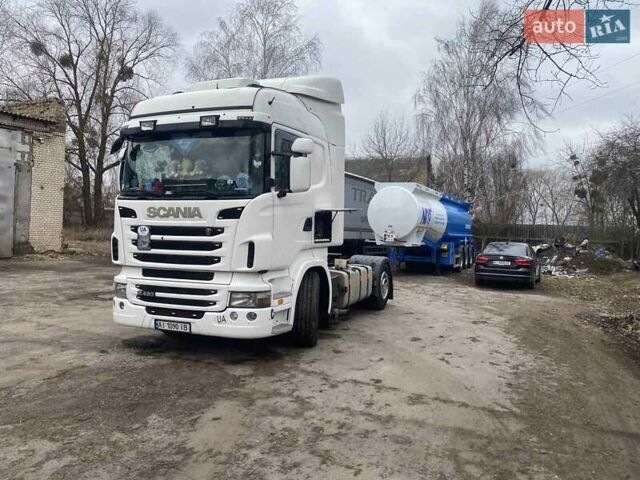 Белый Сканиа Р 420, объемом двигателя 11.71 л и пробегом 1 тыс. км за 16000 $, фото 8 на Automoto.ua