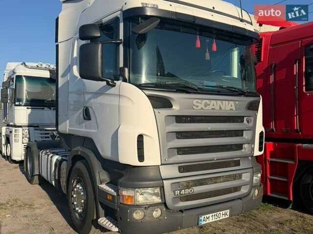 Белый Сканиа Р 420, объемом двигателя 0 л и пробегом 1 тыс. км за 14800 $, фото 1 на Automoto.ua